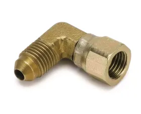 AutoMeter FITTING; ADAPTER; 90deg.;-4AN FEMALE TO-4AN MALE; STEEL