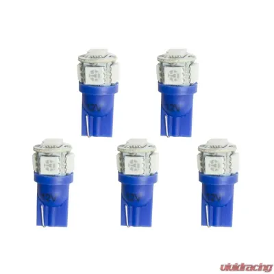AutoMeter LED BULB; REPLACEMENT; T3 WEDGE; BLUE; 5 PACK - 3286-K