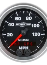 AutoMeter GAUGE; SPEEDOMETER; 3 3/8in.; 140MPH; GPS; SPORT-COMP II                                     - 3680 - Image 6