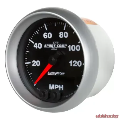 AutoMeter GAUGE; SPEEDOMETER; 3 3/8in.; 140MPH; GPS; SPORT-COMP II - 3680