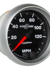 AutoMeter GAUGE; SPEEDOMETER; 3 3/8in.; 140MPH; GPS; SPORT-COMP II                                     - 3680 - Image 5