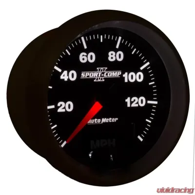 AutoMeter GAUGE; SPEEDOMETER; 3 3/8in.; 140MPH; GPS; SPORT-COMP II - 3680