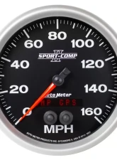 AutoMeter GAUGE; SPEEDOMETER; 5in.; 160MPH; GPS; SPORT-COMP II                                     - 3681 - Image 6