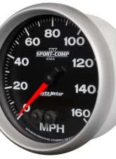 AutoMeter GAUGE; SPEEDOMETER; 5in.; 160MPH; GPS; SPORT-COMP II                                     - 3681 - Image 2