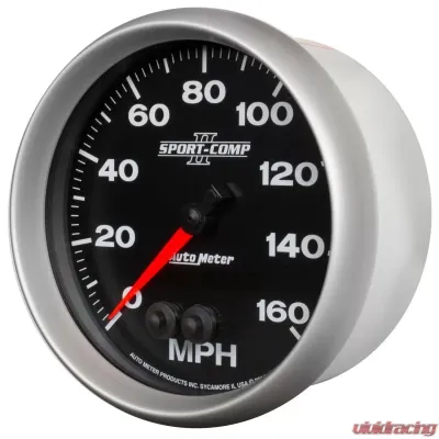 AutoMeter GAUGE; SPEEDOMETER; 5in.; 160MPH; GPS; SPORT-COMP II - 3681