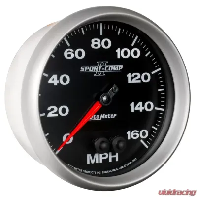 AutoMeter GAUGE; SPEEDOMETER; 5in.; 160MPH; GPS; SPORT-COMP II - 3681