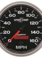 AutoMeter GAUGE; SPEEDOMETER; 5in.; 160MPH; ELEC. PROGRAMMABLE; SPORT-COMP II                                     - 3689 - Image 6