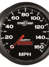 AutoMeter GAUGE; SPEEDOMETER; 5in.; 160MPH; ELEC. PROGRAMMABLE; SPORT-COMP II                                     - 3689 - Image 6