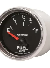 AutoMeter GAUGE; FUEL LEVEL; 2 1/16in.; 0OE TO 90OF; ELEC; GS                                     - 3813 - Image 2