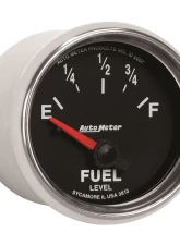 AutoMeter GAUGE; FUEL LEVEL; 2 1/16in.; 0OE TO 90OF; ELEC; GS                                     - 3813 - Image 5