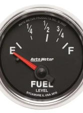 AutoMeter GAUGE; FUEL LEVEL; 2 1/16in.; 73OE TO 10OF; ELEC; GS                                     - 3815 - Image 6