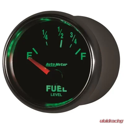 AutoMeter GAUGE; FUEL LEVEL; 2 1/16in.; 73OE TO 10OF; ELEC; GS - 3815