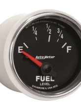 AutoMeter GAUGE; FUEL LEVEL; 2 1/16in.; 73OE TO 10OF; ELEC; GS                                     - 3815 - Image 5