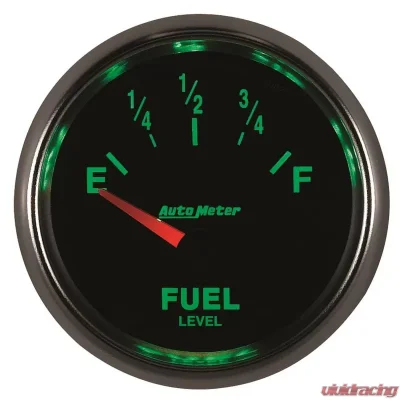 AutoMeter GAUGE; FUEL LEVEL; 2 1/16in.; 240OE TO 33OF; ELEC; GS - 3816