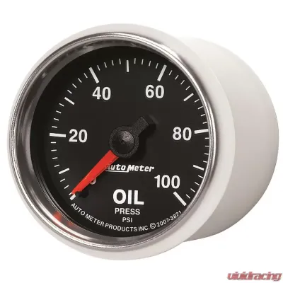 AutoMeter GAUGE; OIL PRESSURE; 2 1/16in.; 100PSI; MECHANICAL; GS - 3821