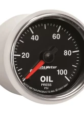AutoMeter GAUGE; OIL PRESSURE; 2 1/16in.; 100PSI; MECHANICAL; GS                                     - 3821 - Image 5