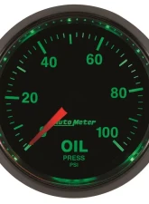 AutoMeter GAUGE; OIL PRESSURE; 2 1/16in.; 100PSI; MECHANICAL; GS                                     - 3821 - Image 4