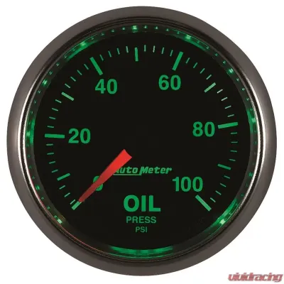 AutoMeter GAUGE; OIL PRESSURE; 2 1/16in.; 100PSI; MECHANICAL; GS - 3821