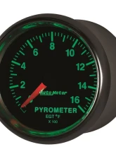 AutoMeter GAUGE; PYROMETER (EGT); 2 1/16in.; 1600deg.F; DIGITAL STEPPER MOTOR; GS                                     - 3844 - Image 3