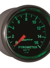 AutoMeter GAUGE; PYROMETER (EGT); 2 1/16in.; 1600deg.F; DIGITAL STEPPER MOTOR; GS                                     - 3844 - Image 6