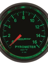 AutoMeter GAUGE; PYROMETER (EGT); 2 1/16in.; 1600deg.F; DIGITAL STEPPER MOTOR; GS                                     - 3844 - Image 4