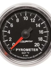 AutoMeter GAUGE; PYROMETER (EGT); 2 1/16in.; 2000deg.F; DIGITAL STEPPER MOTOR; GS                                     - 3845 - Image 6