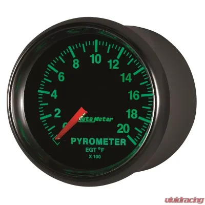 AutoMeter GAUGE; PYROMETER (EGT); 2 1/16in.; 2000deg.F; DIGITAL STEPPER MOTOR; GS - 3845