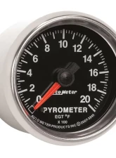 AutoMeter GAUGE; PYROMETER (EGT); 2 1/16in.; 2000deg.F; DIGITAL STEPPER MOTOR; GS                                     - 3845 - Image 5