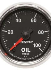 AutoMeter GAUGE; OIL PRESSURE; 2 1/16in.; 100PSI; DIGITAL STEPPER MOTOR; GS                                     - 3853 - Image 6