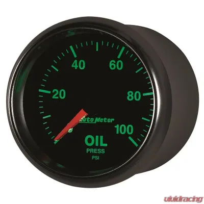 AutoMeter GAUGE; OIL PRESSURE; 2 1/16in.; 100PSI; DIGITAL STEPPER MOTOR; GS - 3853