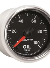 AutoMeter GAUGE; OIL PRESSURE; 2 1/16in.; 100PSI; DIGITAL STEPPER MOTOR; GS                                     - 3853 - Image 5