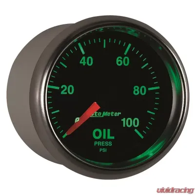 AutoMeter GAUGE; OIL PRESSURE; 2 1/16in.; 100PSI; DIGITAL STEPPER MOTOR; GS - 3853