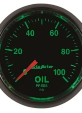 AutoMeter GAUGE; OIL PRESSURE; 2 1/16in.; 100PSI; DIGITAL STEPPER MOTOR; GS                                     - 3853 - Image 4