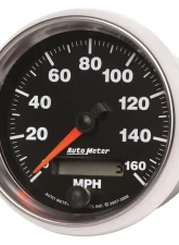 AutoMeter GAUGE; SPEEDOMETER; 3 3/8in.; 160MPH; ELEC. PROGRAMMABLE; GS                                     - 3888 - Image 2