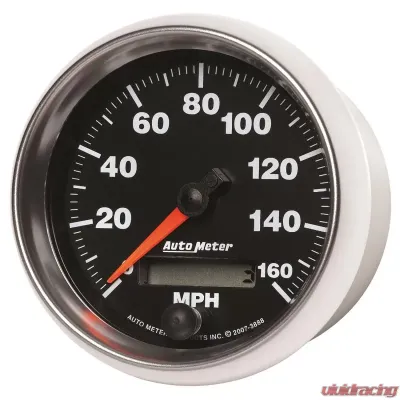 AutoMeter GAUGE; SPEEDOMETER; 3 3/8in.; 160MPH; ELEC. PROGRAMMABLE; GS - 3888