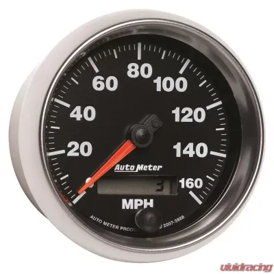AutoMeter GAUGE; SPEEDOMETER; 3 3/8in.; 160MPH; ELEC. PROGRAMMABLE; GS - 3888