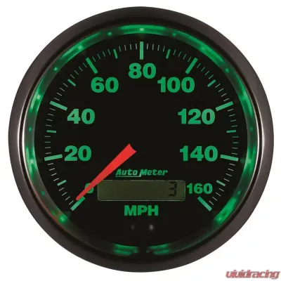 AutoMeter GAUGE; SPEEDOMETER; 3 3/8in.; 160MPH; ELEC. PROGRAMMABLE; GS - 3888