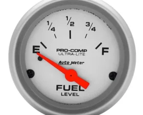 AutoMeter GAUGE; FUEL LEVEL; 2 1/16in.; 0OE TO 30OF; ELEC; ULTRA-LITE