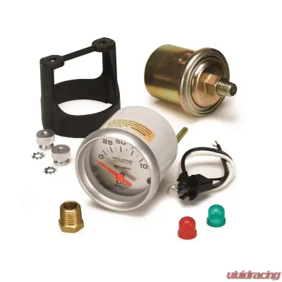 AutoMeter GAUGE; OIL PRESSURE; 2 1/16in.; 100PSI; ELECTRIC; ULTRA-LITE - 4327