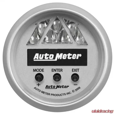 AutoMeter GAUGE; PIT ROAD SPEED; DIGITAL RPM W/MULIT-COLOR LED LIGHT; ULTRA-LITE; NASCAR - 4382