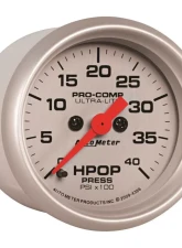 AutoMeter GAUGE; HIGH PRESS OIL PUMP; 2 1/16in.; 4KPSI; DIGITAL STEPPER MOTOR; ULTRA-LITE                                     - 4396 - Image 3