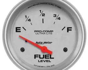 AutoMeter GAUGE; FUEL LEVEL; 2 5/8in.; 240OE TO 33OF; ELEC; ULTRA-LITE