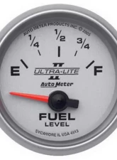 AutoMeter GAUGE; FUEL LEVEL; 2 1/16in.; 0OE TO 90OF; ELEC; ULTRA-LITE II                                     - 4913 - Image 2