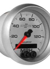AutoMeter GAUGE; SPEEDOMETER; 3 3/8in.; 140MPH; GPS; ULTRA-LITE II                                     - 4980 - Image 5