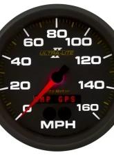 AutoMeter GAUGE; SPEEDOMETER; 5in.; 160MPH; GPS; ULTRA-LITE II                                     - 4981 - Image 4