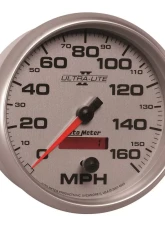 AutoMeter GAUGE; SPEEDOMETER; 5in.; 160MPH; ELEC. PROGRAMMABLE; ULTRA-LITE II                                     - 4989 - Image 5