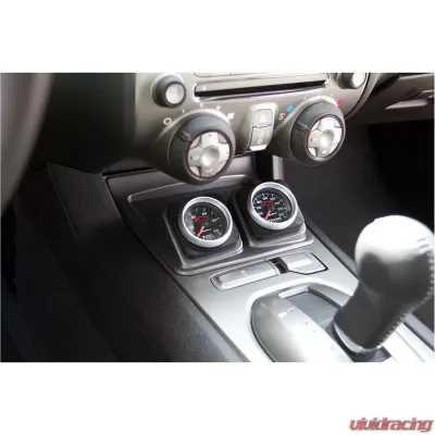 AutoMeter GAUGE MOUNT; DIRECT FIT SHIFTER CONSOLE; DUAL; 2 1/16in.; CAMARO 10-15 Chevrolet - 5286
