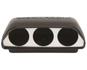 AutoMeter GAUGE MOUNT; UNIVERSAL DASH TOP; TRIPLE; 2 1/16in.; BLACK