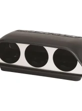 AutoMeter GAUGE MOUNT; UNIVERSAL DASH TOP; TRIPLE; 2 1/16in.; BLACK                                     - 5288 - Image 2