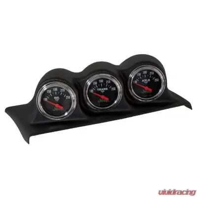 AutoMeter GAUGE MOUNT; DIRECT FIT DASH TOP; TRIPLE; 2 1/16in.; WRANGLER JK 07-10 Jeep Wrangler 2007-2010 - 5380